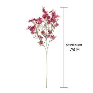 Flores Artificiales Estilo INS con Diseño de Algas Verdes y Flores de Cerezo, Moldeadas por Inyección, para Decoración de Interiores y Exteriores, Bodas y Eventos - Product Image 4