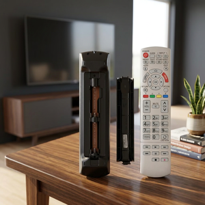 Smart <b>TV</b> Remote Control 433MHz Wireless for Sanyo 05-5N2W49-S Black Plastic AAA Battery 20m Range - Product Image 3