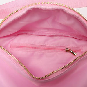 Sac banane unisexe classique en nylon OEM/ODM, forme carrée, fermeture éclair, étanche, pour voyage et usage quotidien en extérieur, 28x7x18 cm - Product Image 6