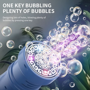 Automatic Electric Trolley Bubble Maker With Music Kids Garden Play Soap Water <strong>Toys</strong> Summer Outdoor Bubble <strong>Lawn</strong> <strong>Mower</strong> Machine - Product Image 3