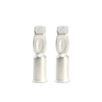 Conector de Batería con Código de Color, 50A 600V, Enchufe de 2 Pines para Identificación de Voltaje, Ensamblaje de Cables