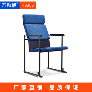Silla de reuniones Manwa Expo HB366 de tela con tablero de escritura para sala de capacitación y uso en conferencias - Product Image 5