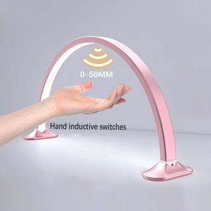 48W新しい超高輝度6000k無段階調光輝度LEDデスクランプ自動センサーハーフムーンライト - Product Image 2