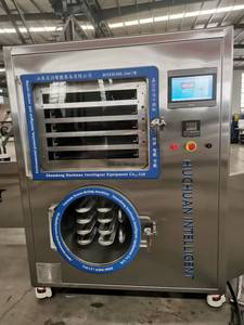 Dây chuyền sản xuất đông khô dâu tây chất lượng cao HuChuan, thiết bị đông khô chân không nhiệt độ thấp, máy ly tâm đông khô - Product Image 2