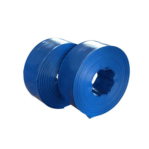 Tuyau de refoulement en PVC bleu durable avec fibre renforcée, tuyau plat en PVC <span class=keywords><strong>pour</strong></span> eau industrielle - Product Image 6