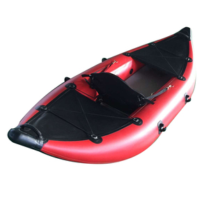 Assis sur le dessus de la main en kayak de pêche pédale <span class=keywords><strong>d</strong></span>'entraînement kayak/plastique 1 Personne canoë - Product Image 4