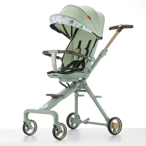 New Design <strong>Baby</strong> Stroller Multi-Functional Foldable 360 Rotation Alloy Frame Comfortable Travel Trike for 6 Months to 3 Years - Product Image 2