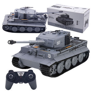 <span class=keywords><strong>Char</strong></span> de combat RC 1/24, télécommande <span class=keywords><strong>2</strong></span>.4G, <span class=keywords><strong>char</strong></span> allemand Tiger de la Seconde Guerre mondiale, véhicule blindé électrique avec tir, jouet éducatif, kit de modèle - Product Image 1