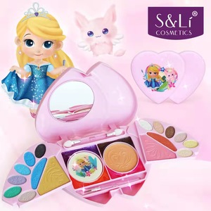 2025 Beauty Kit Trucco Moderno a Forma di Cuore in Plastica Multicolore Senza Ingredienti Nocivi per Giochi di Ruolo delle Bambine - Product Image 3