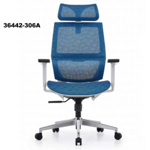 Mobilier de bureau moderne et confortable avec dossier haut en maille pour le bureau 36442-303A - Product Image 3