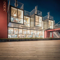 Maison de conteneur d'expédition mobile de luxe préfabriquée en Nouvelle-Zélande de haute qualité et à prix compétitif pour la vente en gros en Chine