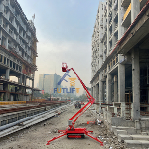 כל שטח מיני בר מתנשא העכביש מיני טלסקופי גרור טלסקופי בניין פלדה 200 ק "ג קיבולת בית שימוש הקמעונאי - Product Image 2