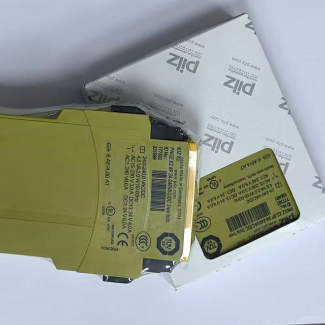 777302 Safety Relay PNOZ X2.8P 24V AC/DC 240V AC/DC 3NO 1NC Industrial Safety Relay Module 777302