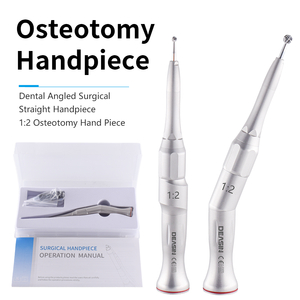 Piezas de mano dentales para implantes: Micromotor recto de velocidad multiplicadora 1:2, Contra-ángulo y Pieza de mano quirúrgica recta de baja velocidad - Product Image 3
