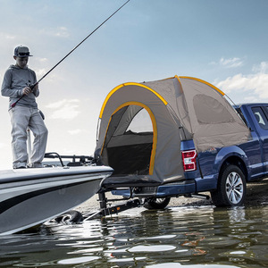 Pickup Truck <b>Tent</b> 315x180x170cm Double Layer Foldable Outdoor Camping Fishing Vehicle Rear <b>Tent</b> Four Seasons Use - Product Image 1