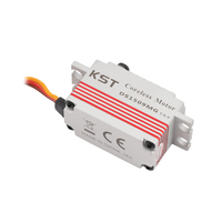 Servomoteur numérique sans noyau KST DS1509MG V8.0 en alliage d'aluminium avec engrenages en acier trempé pour modèles RC, drones, voitures, bateaux, bras robotiques, hélicoptères et avions
