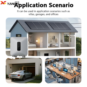 อินเวอร์เตอร์พลังงานแสงอาทิตย์แบบออน/ออฟกริด <span class=keywords><strong>3KW</strong></span> 3000W พร้อมฟังก์ชัน MPPT รองรับการเชื่อมต่อกริด ใช้ได้กับแบตเตอรี่ลิเธียม คลื่นไซน์ - Product Image 5