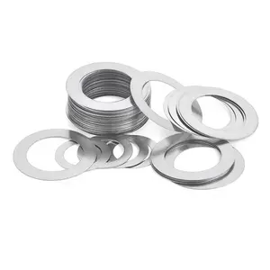 Factory Customized Spring Steel Shim Thin Flat Washers SS304 Stainless Steel Shim Ring Thin Shim Washer