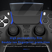 Poignée de jeu Accessoires pour manettes de jeu Peau antidérapante Housse en silicone pour PS5 DualSense Edge Protector