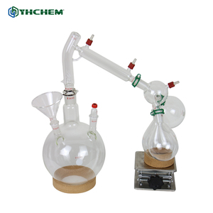 Extracteur <span class=keywords><strong>de</strong></span> laboratoire Distillateur 5l Unité à trajet court Équipement <span class=keywords><strong>de</strong></span> distillation d'huiles essentielles moléculaires - Product Image 6