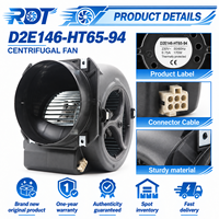 Ventilateur Radial Industriel AC 115V pour Refroidissement d'Équipement D2E146-HT65-94 – Solution de Gestion Thermique et de Traitement de l'Air à Fonctionnement Continu
