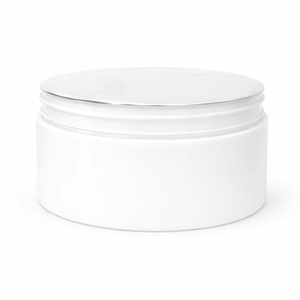 Beurre corporel de luxe 250 ml, scellé sous film aluminium, bouchon blanc, étiquette personnalisée, boîte cadeau avec cellophane pour la vente au détail - Product Image 1