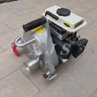 Treuil portable à moteur essence de 1 tonne pour les travaux de pose de lignes de transmission d'énergie