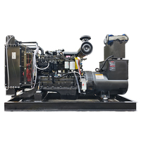 Grupo electrógeno diésel silencioso de 100 kVA 80 kW 50/60 Hz, bajo nivel de ruido, bajo consumo de combustible, refrigerado por agua, marco abierto automático, 1800 RPM, ATS