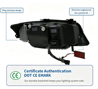 Phare E90 2005-2012 Série 3 Style Ikon LED Tricolore Plug and Play Pièces Auto pour BMW