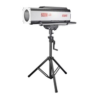 Projecteur de scène de haute qualité pour spectacle de mariage, spectacle de danse, projecteur de scène de 600 W avec valise de transport