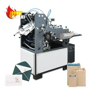 Automatische Kleine Papieren Envelopmachine Voor Het Maken Van Rode Zakverpakkingzakjes Fabrikant Kraftpapier Envelop Productiemachine