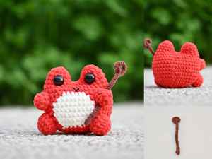 Kaiyue Peluche pour bébé grenouilles en coton 100% de haute qualité, doux et câlin, personnalisé - Product Image 3