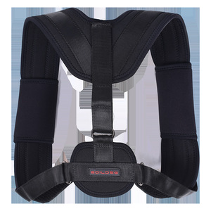 Cinturón Corrector de Postura BOLDEG Negro, Soporte de Espalda Ajustable para Adultos, Corrección de Alineación Espinal - Product Image 1