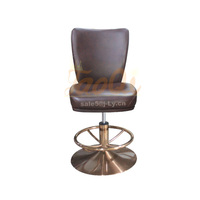 Table de poker commerciale de haute qualité K1012 pour hôtel, chaise de casino avec base en métal, design moderne, durable et réglable
