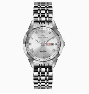Montre-bracelet de luxe pour femme <span class=keywords><strong>IBSO</strong></span> en acier inoxydable, mouvement à quartz original, miroir losange, étanche multi-angles, cadran en verre lumineux - Product Image 4