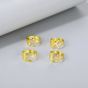 Anillo de compromiso con letras del <span class=keywords><strong>Señor</strong></span> de cobre, elegante, barato - Product Image 3