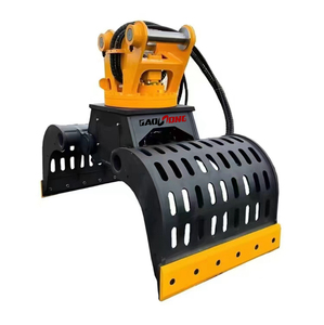 เครื่องขุดแบบไฮดรอลิก5ขากรรไกรตัวจับเปลือกส้มสำหรับใช้ในการก่อสร้างเศษโลหะ - Product Image 4