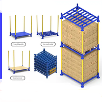 Étagère de stockage pliable en acier robuste pour entrepôt, capacité 1000 kg, pour la logistique et le manutention