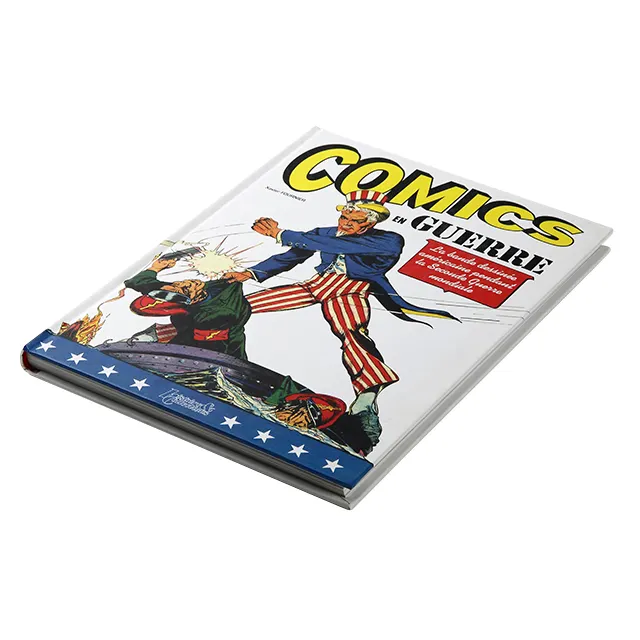High quality cheap comic color book printing hardcover manufacturer