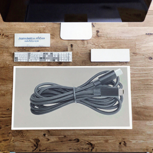 Kabel <span class=keywords><strong>USB</strong></span> <span class=keywords><strong>C</strong></span> bersertifikasi MFi, nilon hitam kepang 60W PD <span class=keywords><strong>USB</strong></span> <span class=keywords><strong>C</strong></span> untuk penerangan cepat isi daya Tipe <span class=keywords><strong>C</strong></span> UNTUK iPhone 14 13 12 Pro Max iPad - Product Image 2