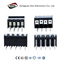 AOSI 2086-12 DG212R Bornier à ressort sans vis pour PCB, pas de 3,5 mm, connecteur à broches verticale à angle droit 2086-11 DG212V