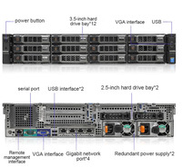 Serveur R730 Reconditionné pour l'IA, GPU 2U Xeon E5-2600 V4, 256 Go DDR4, Prêt pour les Réseaux de Neurones