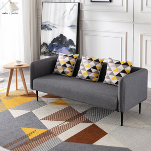 Sofás modernos de lujo Camas Matrimonial decoración del hogar Individual Moderne tela tapicería <span class=keywords><strong>Loveseat</strong></span> sala de estar sofá seccional - Product Image 2
