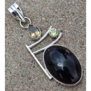 Pendentif en argent sterling 925 avec opale de feu, pierre précieuse antique, bijoux de haute qualité, cadeau unisexe pour hommes et femmes - Product Image 5