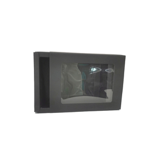 <span class=keywords><strong>Caja</strong></span> de Regalo Extraíble Portátil Personalizada con Cartón Reciclado Ecológico, Embalaje de Lujo con Ventana Marrón para Marcos de Fotos - Product Image 6