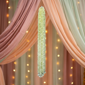 Artificial <b>Flower</b> Garland with Decorative Thread <b>Support</b> AFF-Garland-11.1 Price Rs.1200/10pcs - Product Image 3