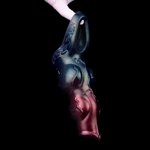 NNSX Funda de silicona hueca para pene, anillo para el pene, retarda la eyaculación, funda para agrandar el pene - Product Image 5