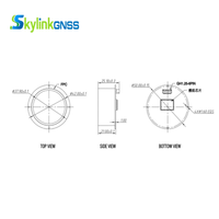 Receptor GNSS/INS SKYLINKGNSS TTDH-MH50A con Comunicación I2C, Precisión Centimétrica, Módulos GPS para Logística Beidou/GNSS