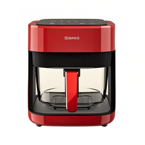 Four électrique intelligent en plastique pour la cuisine, grande capacité, friteuse à air, fonction tactile, 220V, écran LCD, cuisson, extérieur, garage - Product Image 5