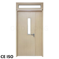 Porte de salle blanche acoustique étanche à l'humidité de style moderne personnalisable Placement intérieur fini en acier inoxydable de haute qualité